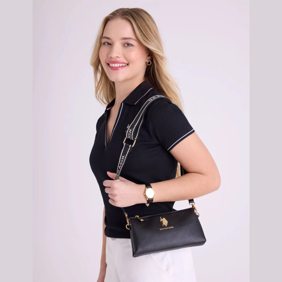 Mini Crossbody U.S. Polo ASSN. negra