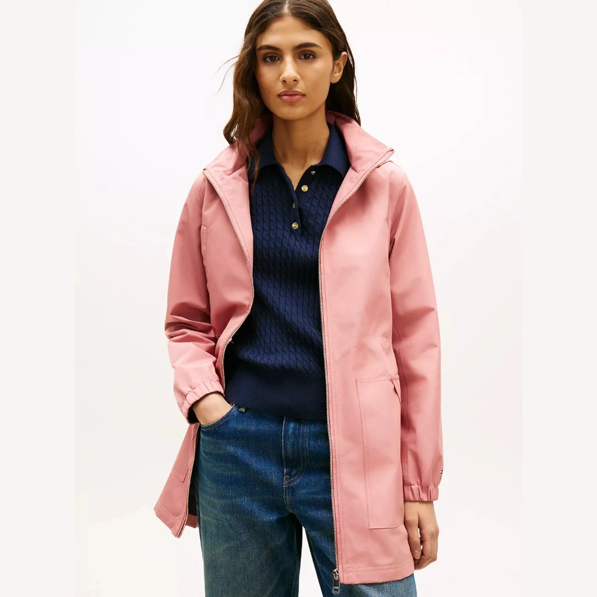 Casaca con capucha Tommy Hilfiger