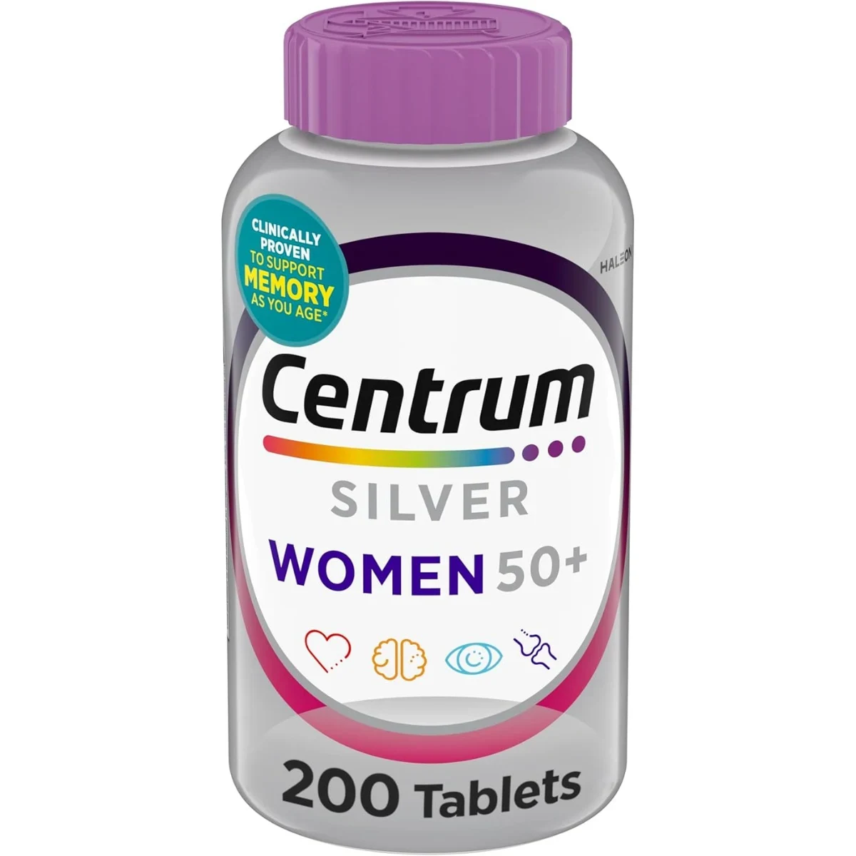 Suplemento multivitamínico Centrum 50 Plus para mujer