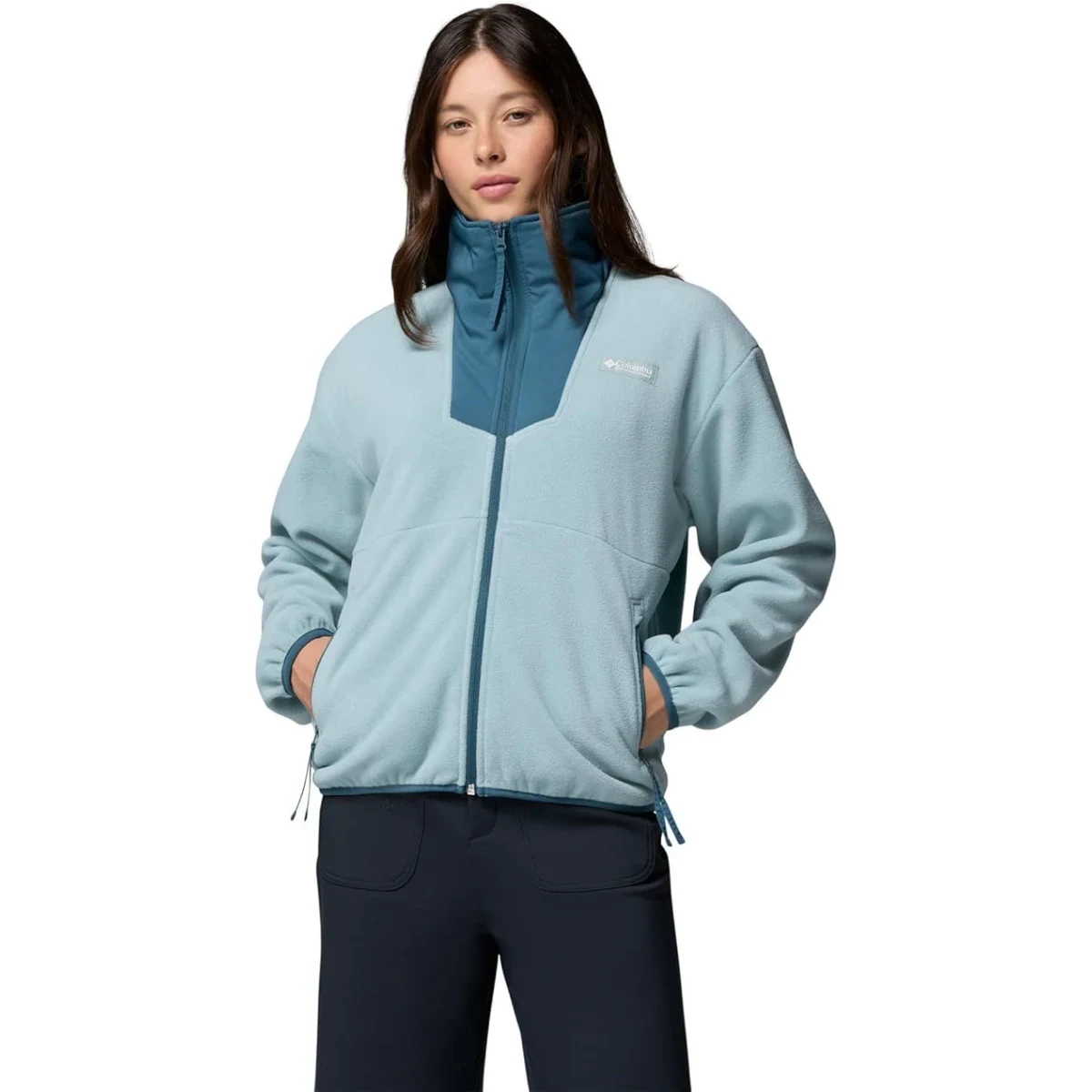 Casaca de polar Columbia para mujer