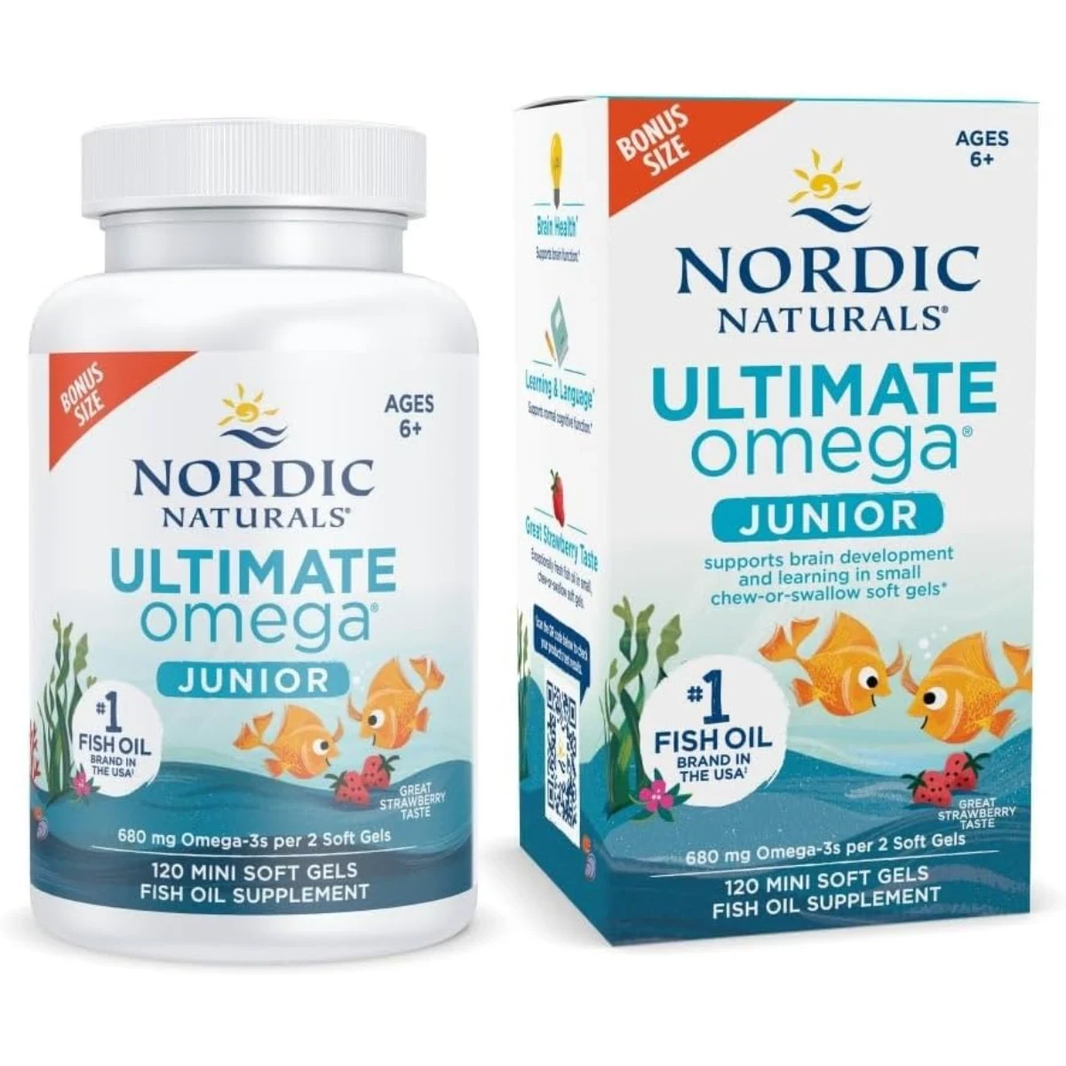 Suplemento Omega Junior Nordic Naturals para niños