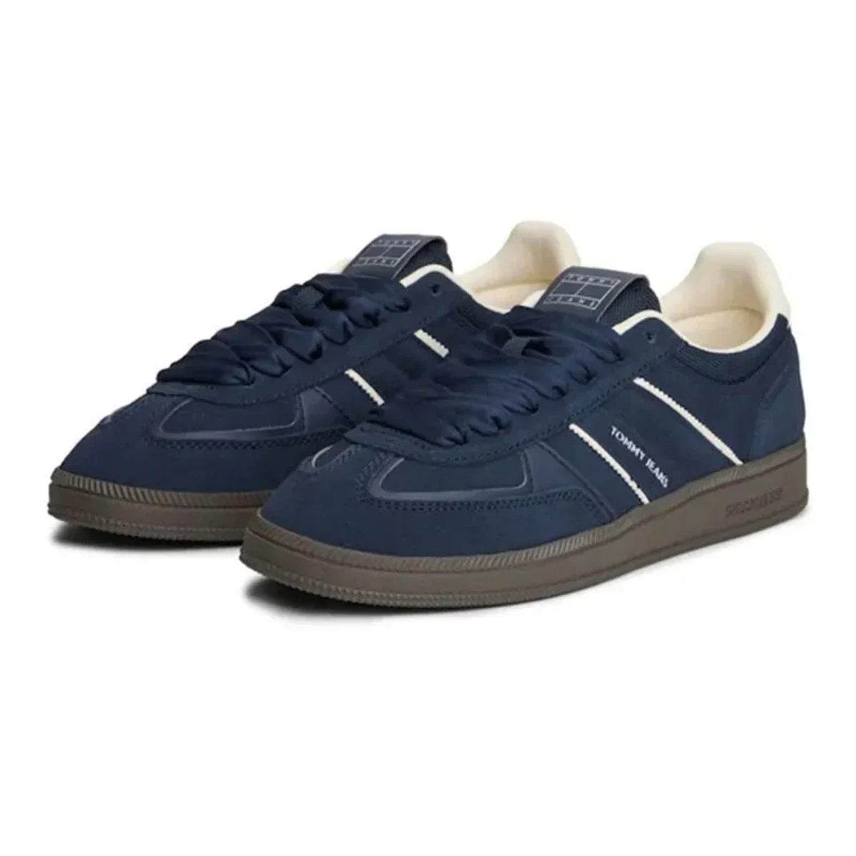 Zapatillas Tommy Hilfiger de lona azul para mujer
