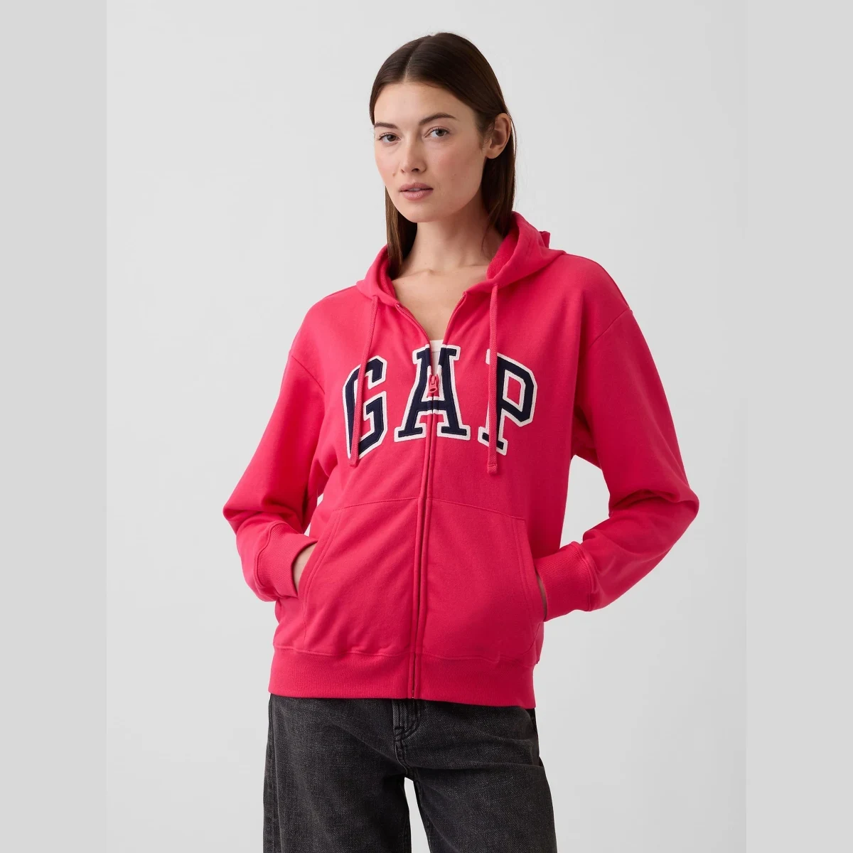 Polera con capucha para mujer